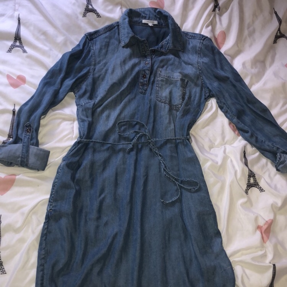 Denim dress